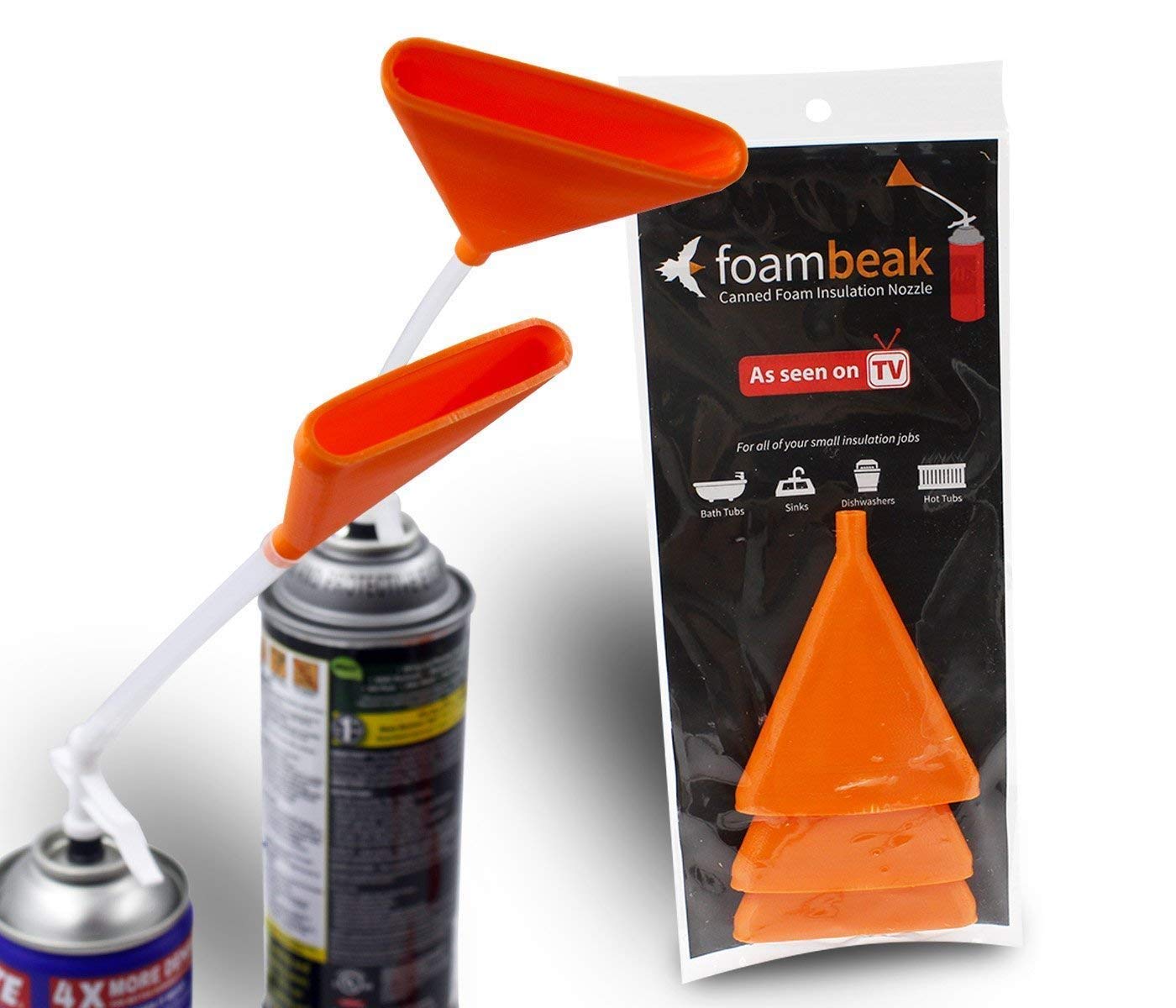 Foambeak Vertical Nozzle For Expanding Foam Insulation | A Spray